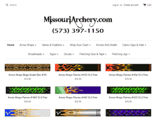 Tablet Screenshot of missouriarchery.com